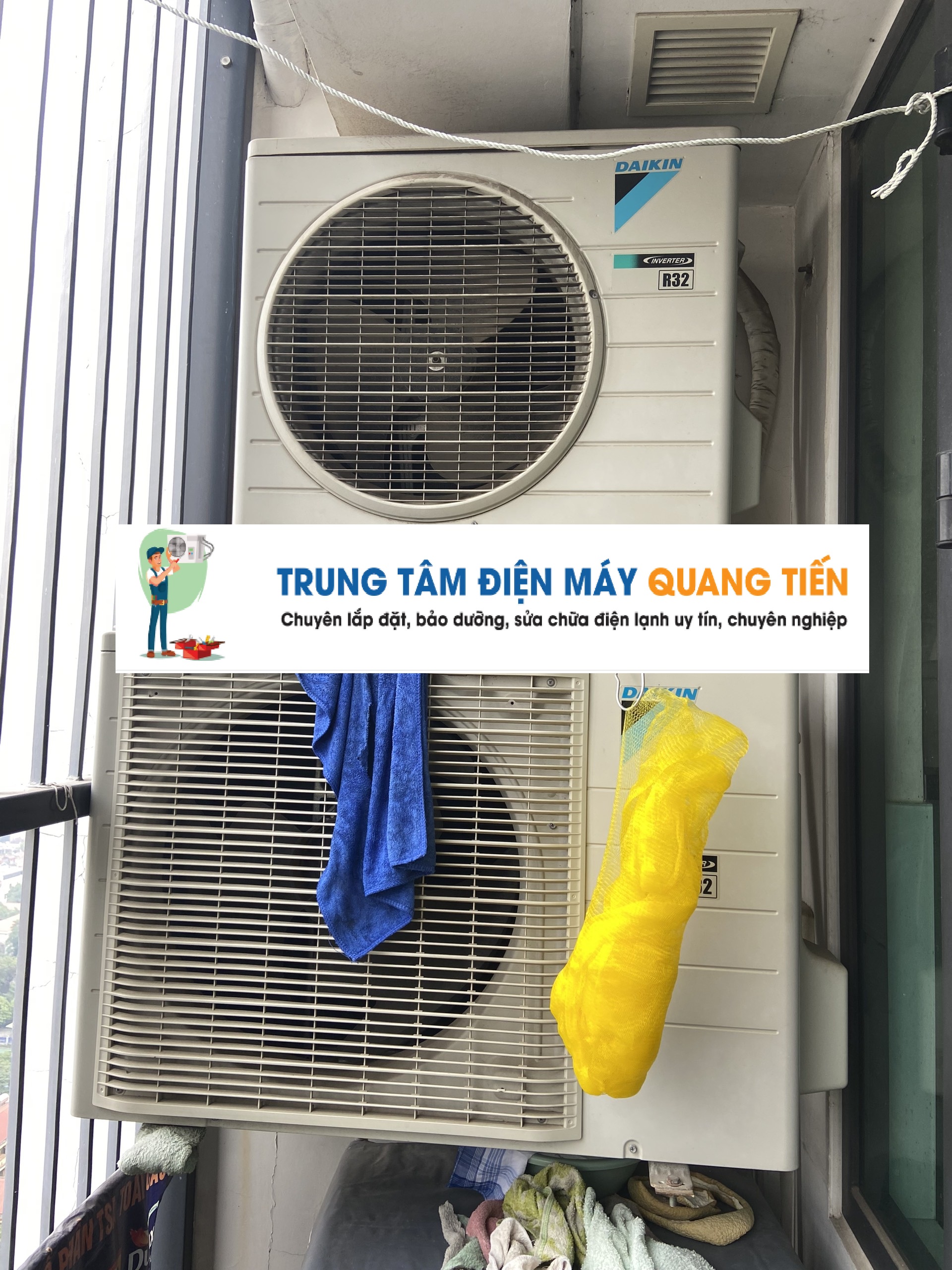 Đơn vị sửa điều hòa tại Long Biên