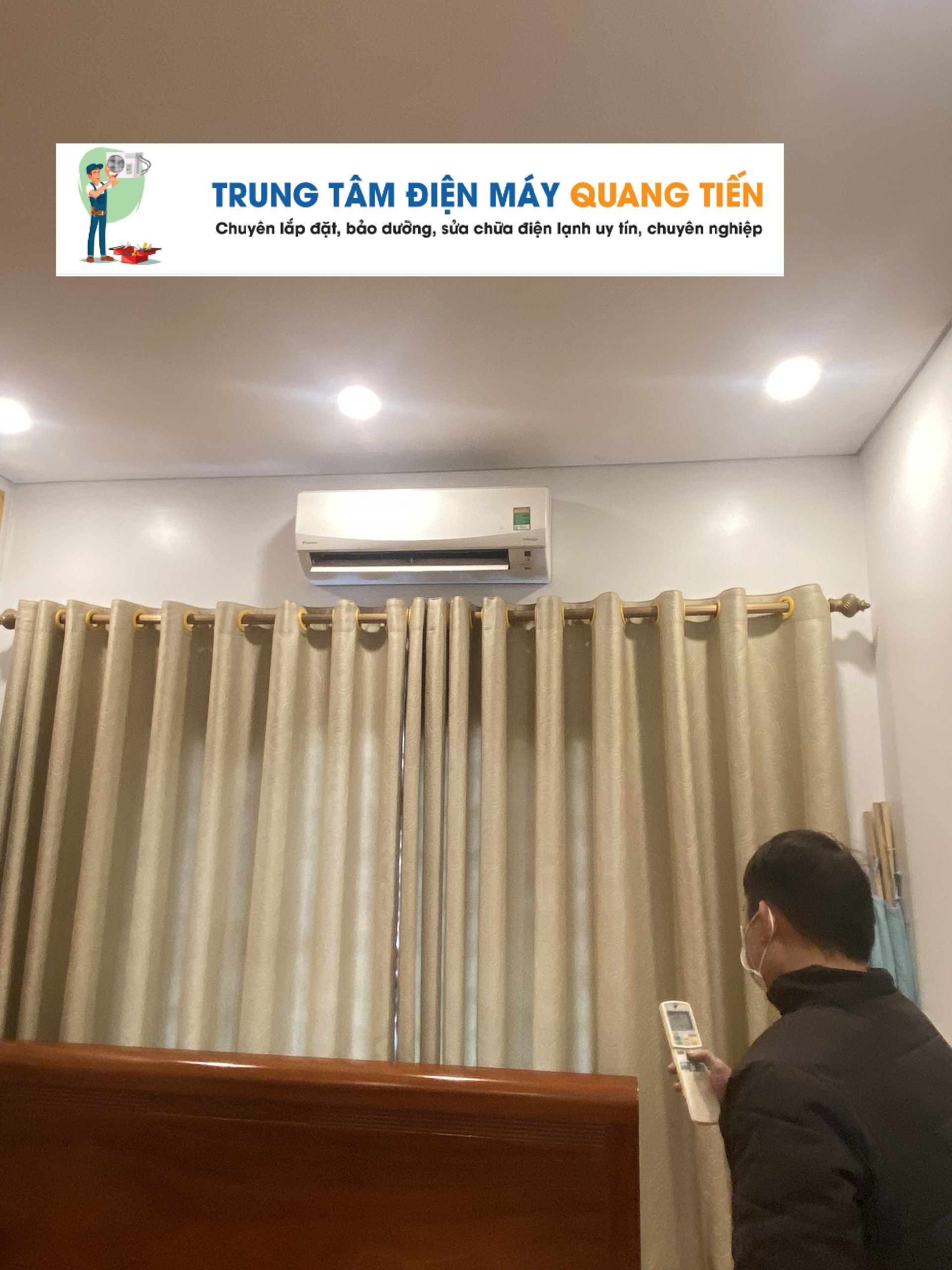 Sửa điều hòa tại nhà Long Biên