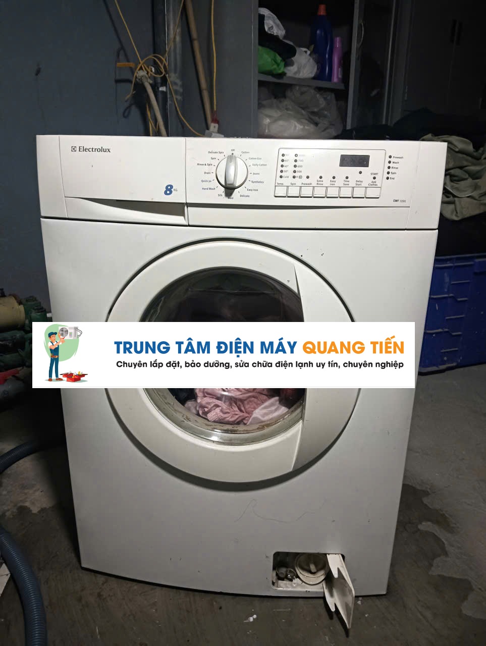 Sửa chữa máy giặt Electrolux