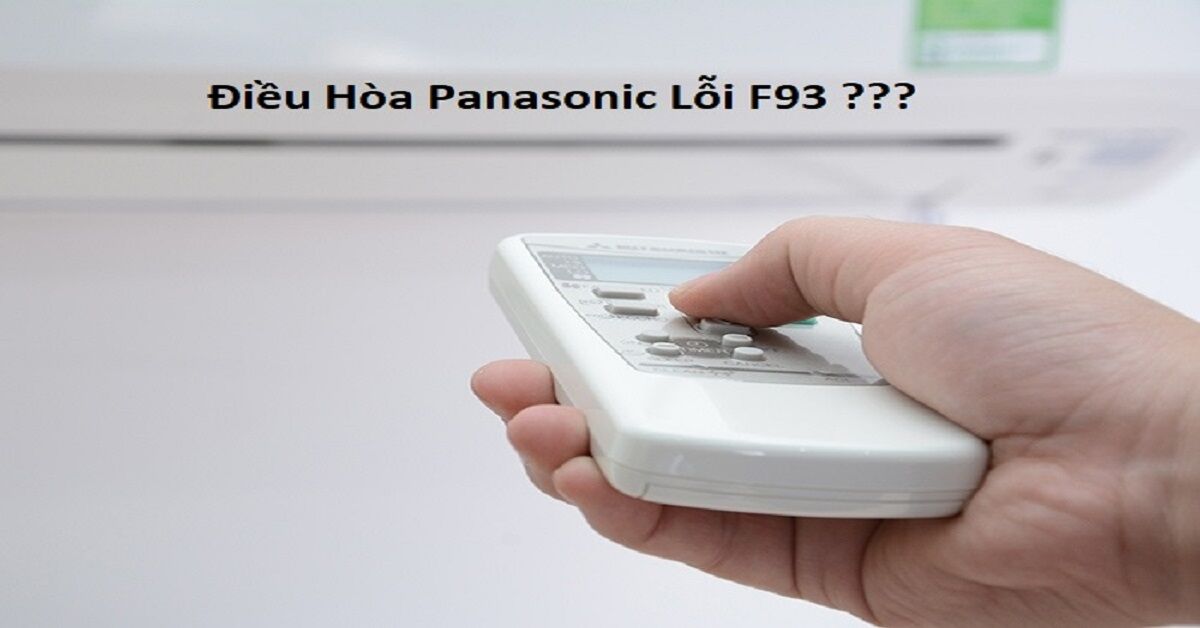 điều hòa Panasonic báo lỗi f93