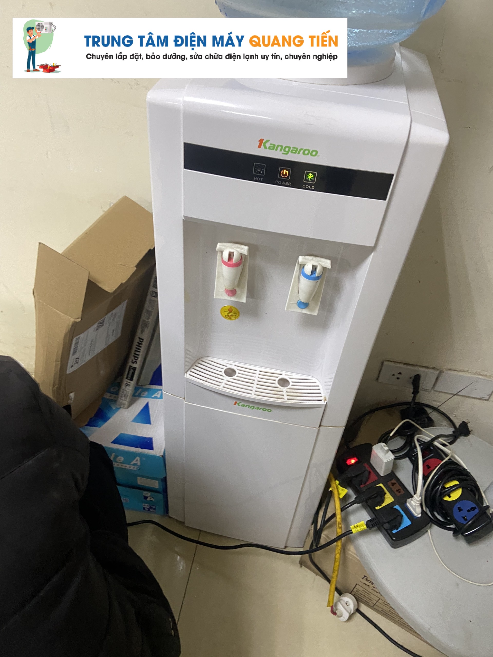 Sửa cây nước nóng lạnh tại Đống Đa
