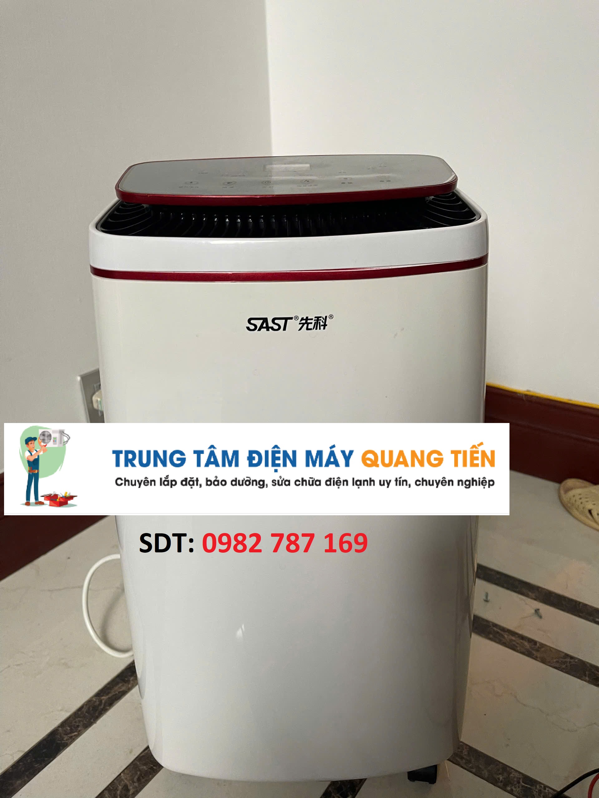 Sửa máy hút ẩm tại quận Tây Hồ