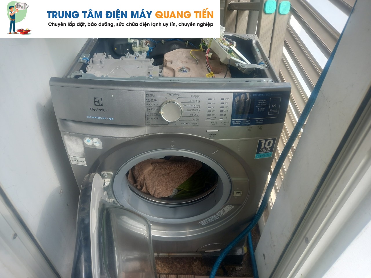 ĐIỆN MÁY QUANG TIẾN thợ giỏi nhận sửa chữa tất cả các hãng máy