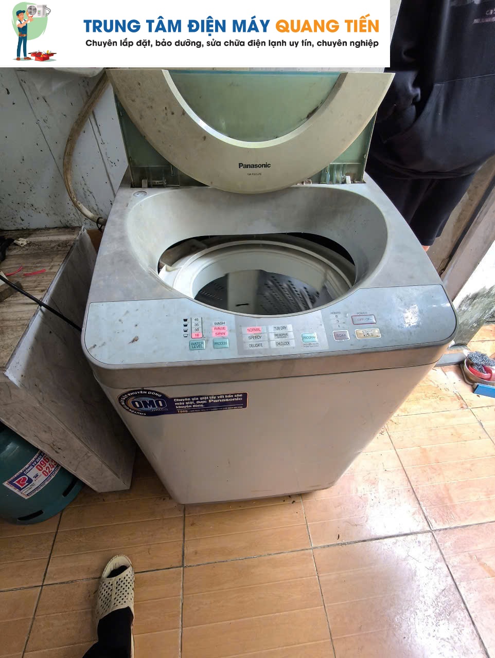 ĐIỆN MÁY QUANG TIẾN thợ sửa máy giặt tại nhà