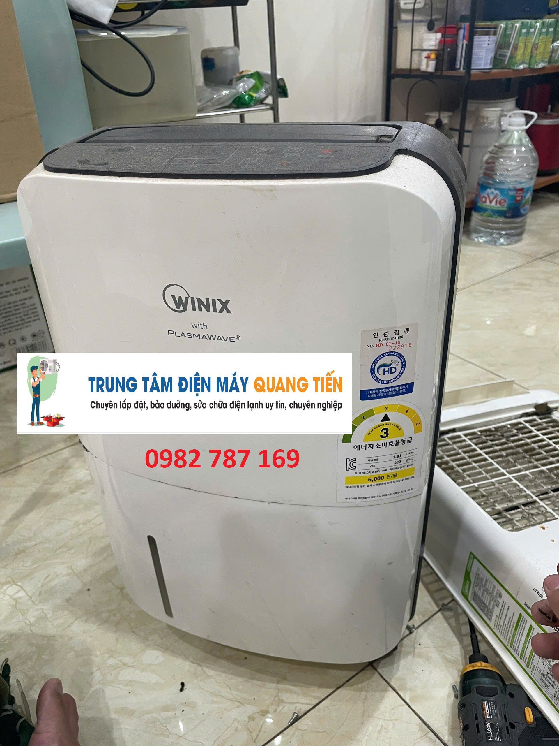 Sửa máy hút ẩm tại nhà Hoàn Kiếm