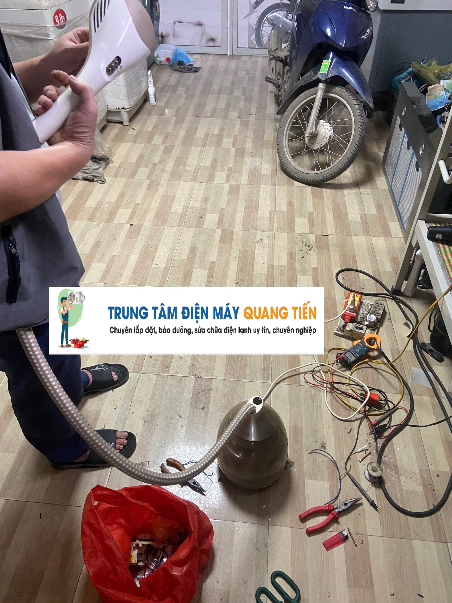 Sửa bàn ủi hơi nước tại Long Biên