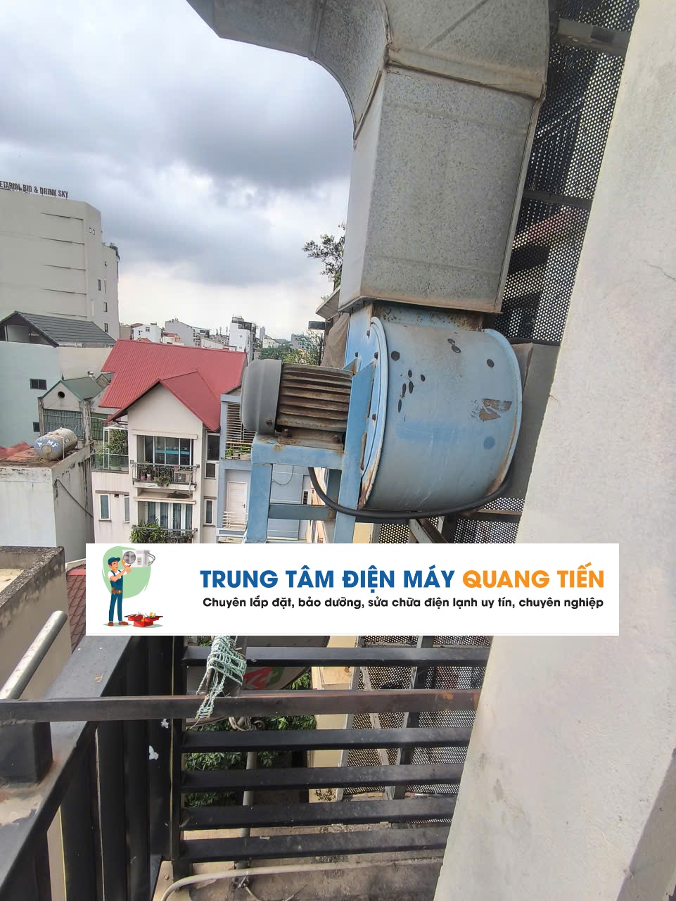 Sửa máy hút mùi Công Nghiệp