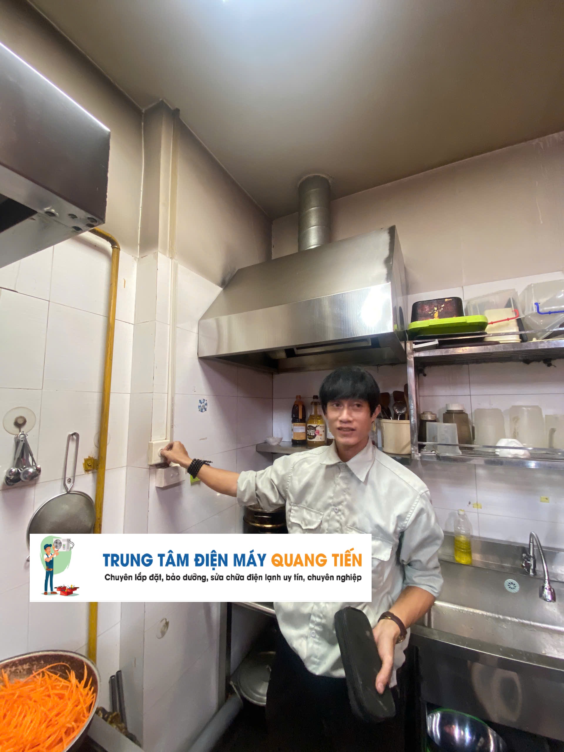 Sửa máy hút mùi bếp Công Nghiệp
