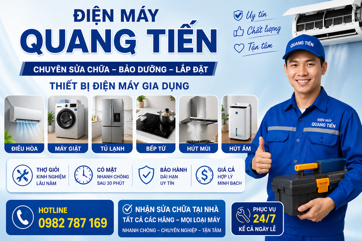 Ảnh Bìa Điện Máy Quang Tiến